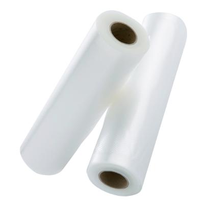 China Plastic Barrier 12*500cm Food Seal Bag Vacuum Roll Bags For Vacuum Sealer To Keep Food Fresh And Sous Vide for sale