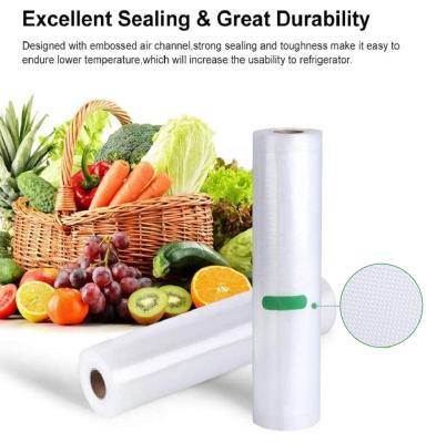 China Home Barrier Food Vacuum Sealer Rolls Food Saver Bags 1 Rolls 28 x 500cm for Vacuum Sealer Packing Machine for sale