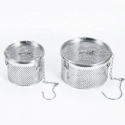 China Sustainable Reusable Mesh Tea Infuser Teapot Loose Leaf Spice Strain Stainless Steel Tea Strainer for sale