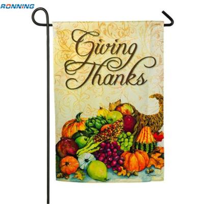 China Cheap Custom Outdoor Hanging Halloween Autumn Winter Christmas Thanksgiving Garden Custom Flags for sale