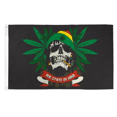 China Custom Weed Flags Factory Directly Supply Lightweight High Quality Custom Flags 3x5 4x6 100D Polyester for sale