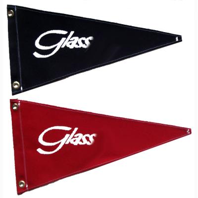 China STEERING WHEEL Single or Double Sides Printing Wholesale High Quality Custom Boat Pennant for sale