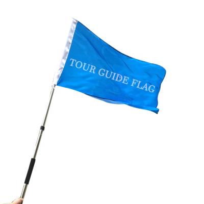 China FLYING Custom Print Publicize Tour Guide Flag With Your Design for sale