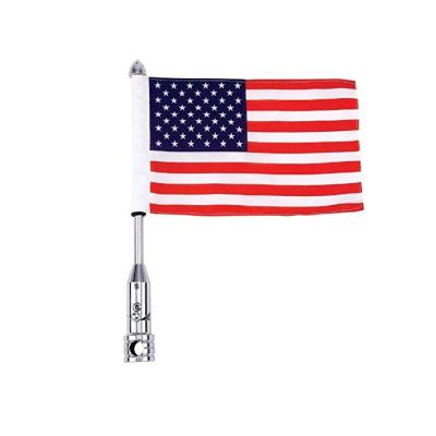 China Hanging USA Motorcycle Polyester Fabric American Custom Flag for sale