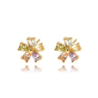 China Cute Crystal Rhinestone Ear Cuff Earrings For Women Wrap Stud Earrings Girl's Fashion Ear Cuff Jewelry for sale