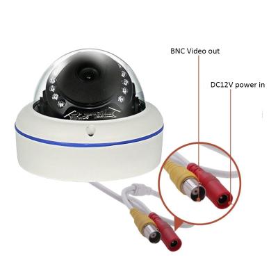 China Low Power 2 Megapixel CCTV Infrared High Definition Hemispherical Camera Simulation Damage Proof Hemispherical Camera for sale