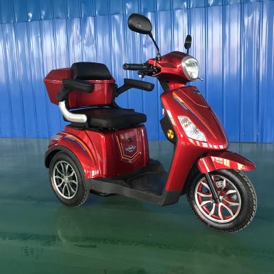 China Bluetooth speaker +led lights brushless motor 500W three wheels electric scooter for sale