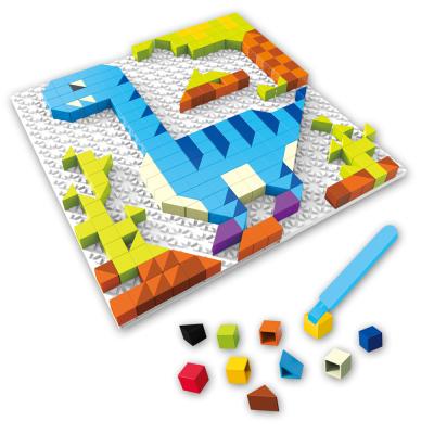 China DIY TOY Hot Selling Creative Game Toy 6 in 1 DIY Jigsaw Puzzle Toy 3D Colorful Kids Educational Toys for sale