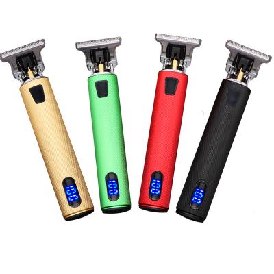 China Commercial Mini Electric Shop Hair Cut Machine Men LED Cordless Hair Trimmer Professional for sale