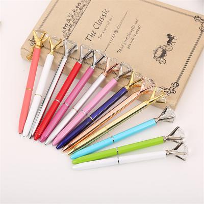 China office & School Pen Color Minimal Diamond Advertising Donato Parts Logo Ballpoint Pen for sale