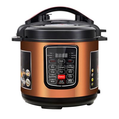 China Low Price Pan Liner Multifunctional Electric Pressure Aluminum Non-stick Cookers 24 Hour Preset Intelligent Cookers for sale