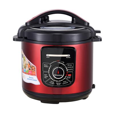 China China One Touch Multi-Use 10 Button Programmable Rice Pot 24-Hour Pan 6Liter Aluminum Non-Stick Electric Pressure Cooker for sale