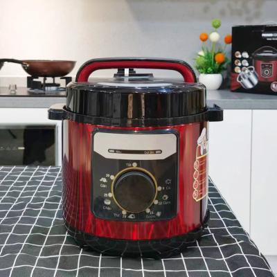 China Cheap Household Use Kitchen 4L 800W 24 Hour 5 Preset Mechanical Knob In 1 Slow Cooker Electric Pressure Cookers for sale