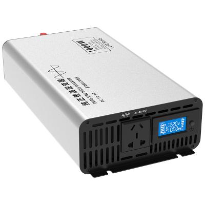 China High Quality Pure Sine Wave Inverter 12V 24V 48V 60V 72V DC to AC110V 220v Power 1000w Inverter 310*173*76mm(L*W*H) for sale