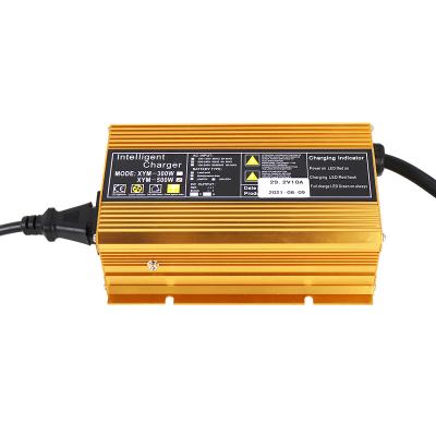 China 24V10A Lithium Battery Charger 29.2V 8S LiFePO4 Lithium Multiple Intelligent Ion Battery Charging Protection for sale