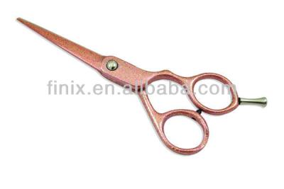 China Professional Haircutting Handle Zinc Alloy Hair Cutting Scissors for sale