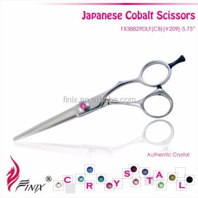 China Professional Japanese Cobalt Steel Haircutting Best Hairdressing Scissors Barber Scissors for sale