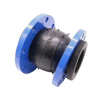 China -15â „ ƒ - +115â „ ƒ (special can reach -30′′-+250′′) ANSI 150LB Carbon Steel Galvanized Flexible Type Jointed Arch Pump Concentric Reducing Compensator Epdm Flange Rubber for sale