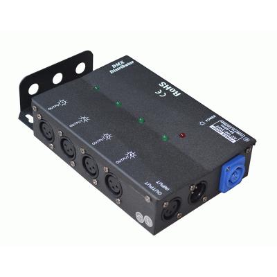 China Stage DMX splitter 4 way dmx signal amplifier 4 channel for sale