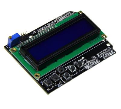 China For Arduino Programming LCD1602 Character I/O Expansion Board LCD Keypad Shields for sale