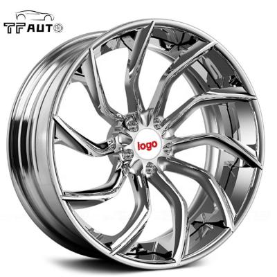 China Aftermarket Wheel Rims Replica 20 Inch 6*139.7 Wheel Aluminum Alloy Forged Luxury Car Wheel 5x120 Wheels 15-17 Inch JWL VIA TEST for sale