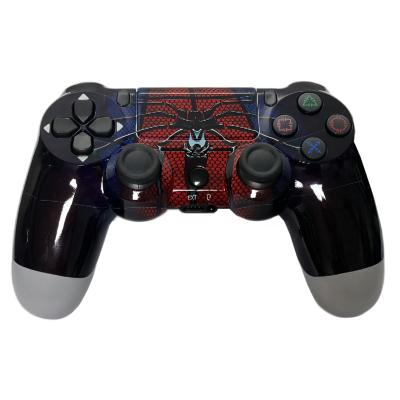 China With Blue Pattern Wireless Joystick Handbreak Spider Tooth Game Controller For PS4 for sale