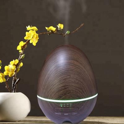 China 400ml Household Health Care Aromatherapy Oil Diffuser Dark Wood Grain Fragrance for sale