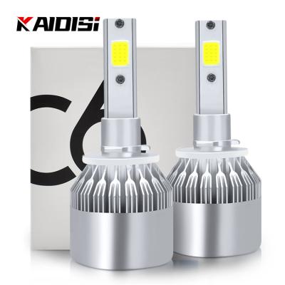 China Aluminum Universal Style 880 C6 LED Headlight High Power H4 C6 LED Headlight Bulb For Universal Automobile for sale