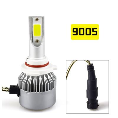 China China Manufacturer Universal Aluminum Style h1 h3 h4 h7 C6 9005 36w 3800LM High Wattage Automobile Led Headlight Light For All Car for sale