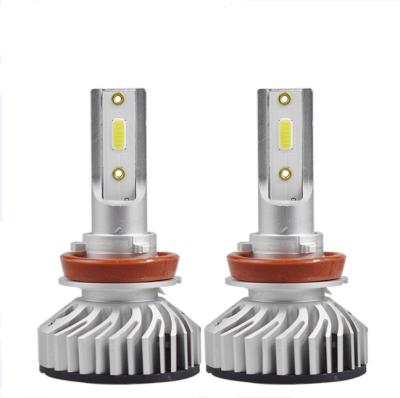 China Wholesale Aluminum Auto F2 Headlights Led H7 H4 H11 Lamp 50W 6000lm DOB Retrofit Bulbs for sale