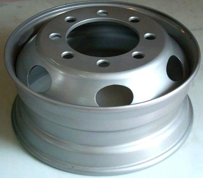 China Customizable  China Steel Wheel : 22.5*8.25  Steel Rim Wheel and Tubeless Wheel   Customizable for sale