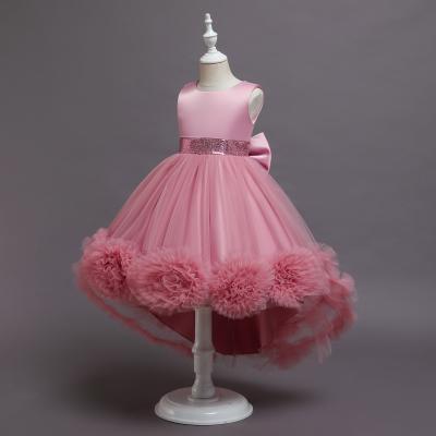 China Multilayer Hot Selling Anti-wrinkle OEM ODM Baby Birthday Dresses Girls Princess Tutu Dress Party Dresses For 4-9 Y Cotton Girl for sale