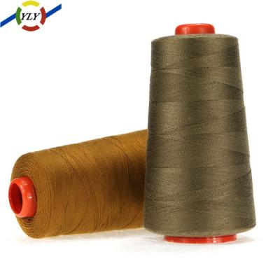 China High Tenacity Ne 40/3 Polyester 20/3 Cotton Spun Seam Coats Thread Price for sale