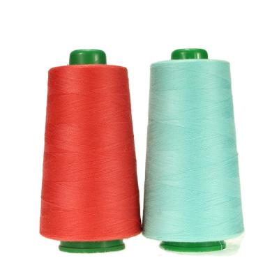 China 100% Spun Polyester Sewing Thread 20s/3 High Tenacity Tex 60 Backing Custom for sale