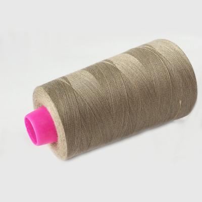 China High Tenacity Tex 80 Tex 90 Strong Thick Outdoor Waterproof UV Sewing Yarn For Tent for sale