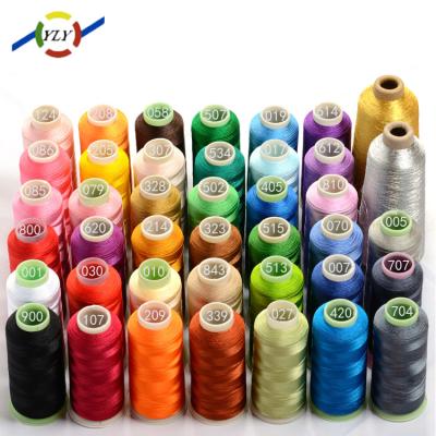 China 100% Viscous Rayon 120D/2 Chemical-Resistant Reflective Embroidery Thread for sale