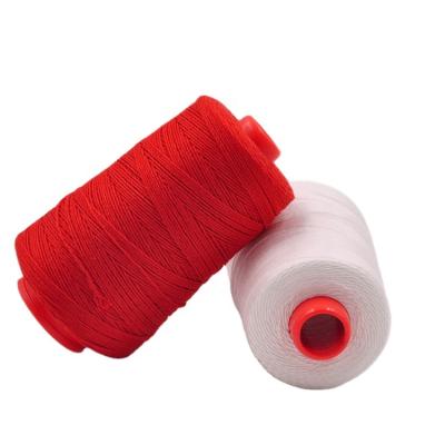 China High Tenacity China Factory Customized Poly Color Yarn Polyester Cotton Yarn Embroidery for sale