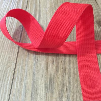 China Sustainable Polypropylene Tape PP Webbing PP Tie For Bag Backpack for sale