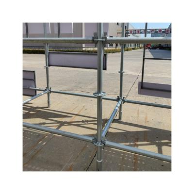 China Pole System Industrial Steel Planks Galvanized Scaffolding For Skyscrapers for sale