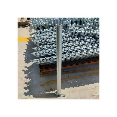 China Industrial Base Gangways For Column System Hot Dipped Galvanized Steel Ringlock Scaffolding for sale