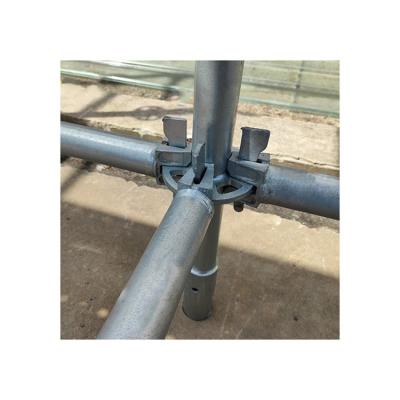 China Industrial Telescopic Pipe Racks Strut Hot Dipped Galvanized Steel Ringlock Scaffolding for sale