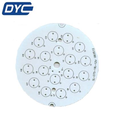 China aluminum pcb smd led module pcb / led round aluminum pcb panel for sale