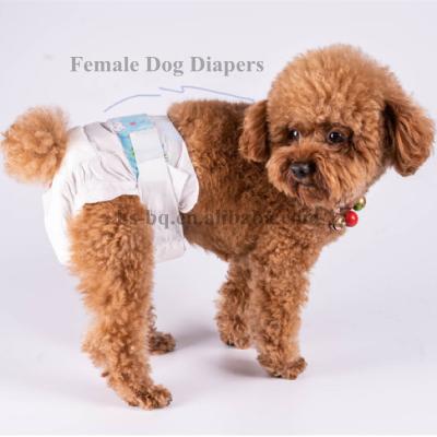 China 2021 Quick Absorbency Hot Viable Disposable Pet Puppy Male Female Diaper Viable For Philippines for sale