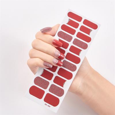 China SBelle OEM Eco-friendly Material Personal Care OEM Colorful 3D Nail Sticker Backing Sample For Quality Checking for sale