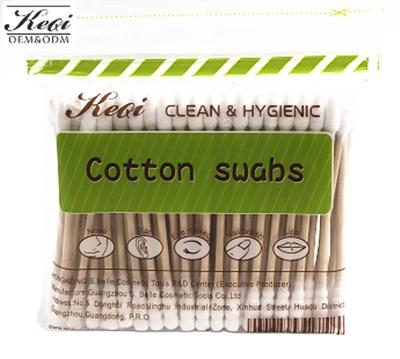 China Nature Soft Cotton In Ear Swabs Reasonable Price 100pcs Cotton Swabs Eco-friendly Cleaning Customized Buds Cotton for sale