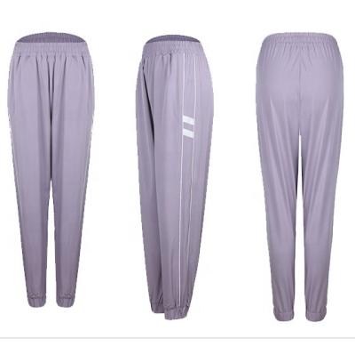 China Breathable Customized Casual Sports Fashion Morning Running Jogging Ladies Breathable Casual Pants for sale