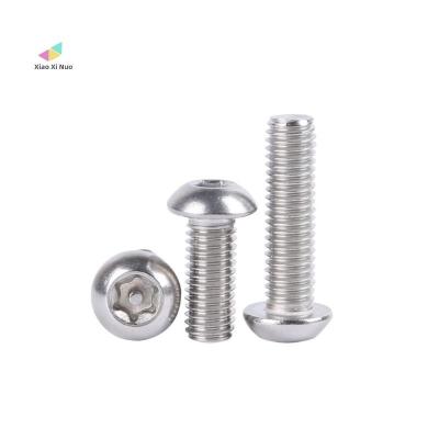 China m1.6 m2 m3 m4 m6 Pan Torx Head Machine Screw Pan XiaoXiNuo Factory 304 Stainless Steel Pan Torx Security Screw for sale