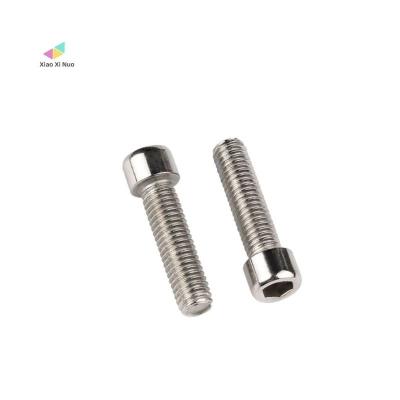 China HEX XiaoXiNuo Factory Din7984 Stainless Steel 304 316 Hex Socket Machine Screw Slim Cylindrical Head Hex Head Screw Carbon Steel for sale