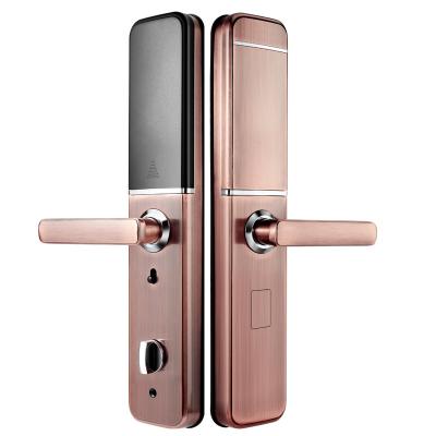 China Brand new waterproof electric smart wifi app card fingerprint digital lock for front door 6-20 for sale