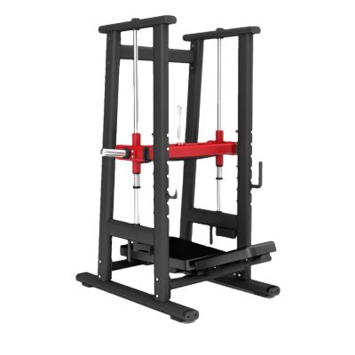 China Commercial High Tensile Steel Exercise Fitness Device Strength Plate Loaded Gym Equipment Vertical Leg Press Machine for sale